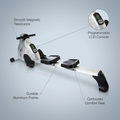 Velocity Fitness Programmable Magnetic Rower