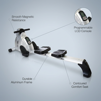 Velocity Fitness Programmable Magnetic Rower — Lifestyle